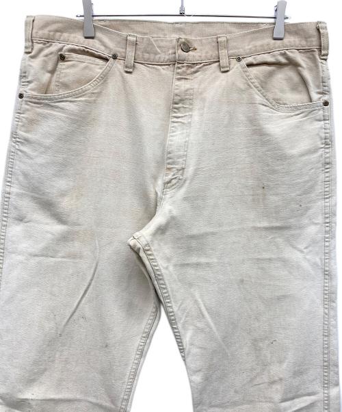 CarHartt（カーハート）CarHartt (カーハート) ダック地ワークパンツ 星タグ ベージュ サイズ:38×34の古着・服飾アイテム
