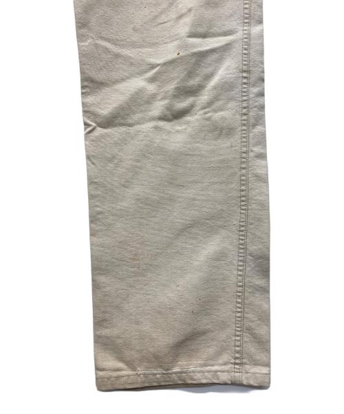 CarHartt（カーハート）CarHartt (カーハート) ダック地ワークパンツ 星タグ ベージュ サイズ:38×34の古着・服飾アイテム