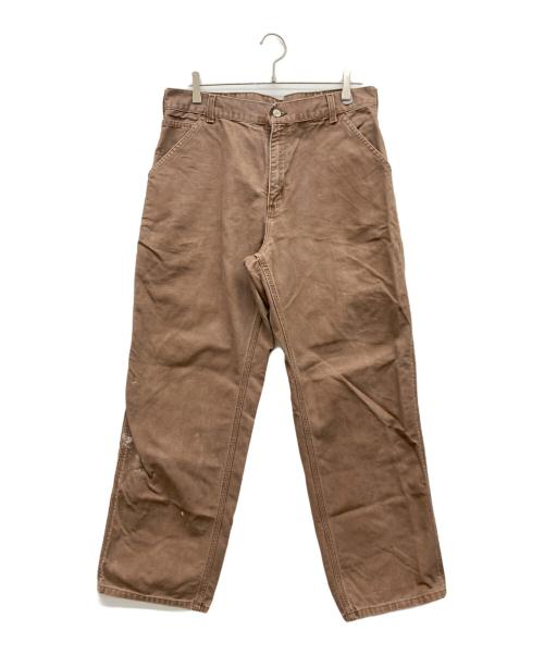 CarHartt（カーハート）CarHartt (カーハート) ダック地ペインターパンツ ブラウン サイズ:34 30の古着・服飾アイテム