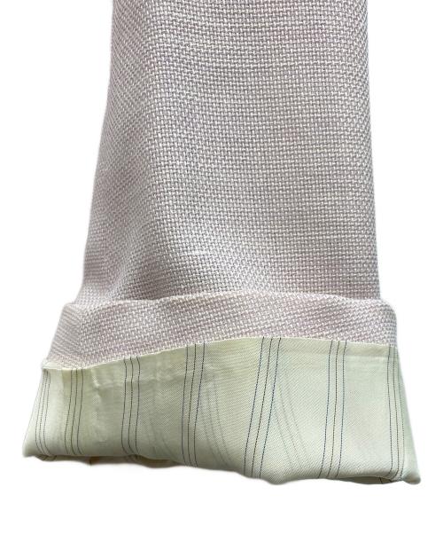 Aquascutum（アクアスキュータム）Aquascutum (アクアスキュータム) ウールリネンシルク混テーラードジャケット ピンク サイズ:なしの古着・服飾アイテム