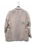 Aquascutum (アクアスキュータム) ウールリネンシルク混テーラードジャケット ピンク サイズ:なし：5000円