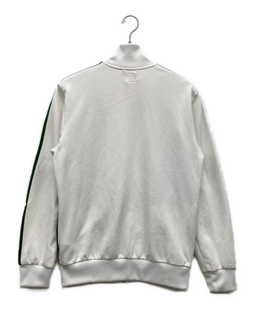 adidas（アディダス）adidas (アディダス) トラックジャケット ホワイト×グリーン サイズ:Freeの古着・服飾アイテム