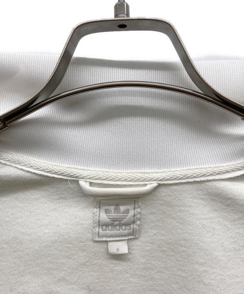 adidas（アディダス）adidas (アディダス) トラックジャケット ホワイト×グリーン サイズ:Freeの古着・服飾アイテム