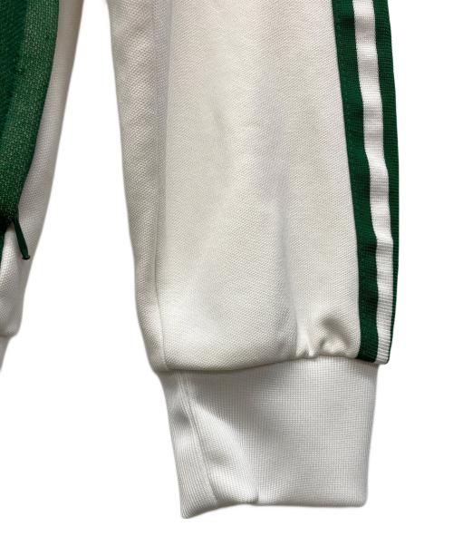 adidas（アディダス）adidas (アディダス) トラックジャケット ホワイト×グリーン サイズ:Freeの古着・服飾アイテム