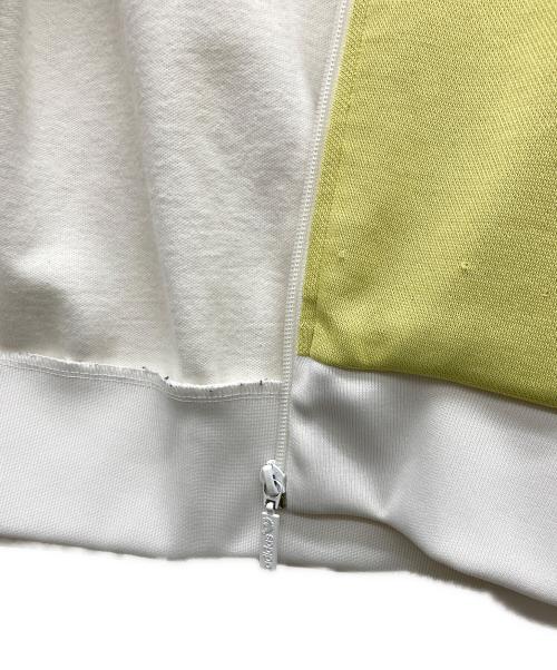 adidas（アディダス）adidas (アディダス) トラックジャケット ホワイト×グリーン サイズ:Freeの古着・服飾アイテム