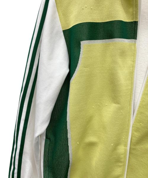adidas（アディダス）adidas (アディダス) トラックジャケット ホワイト×グリーン サイズ:Freeの古着・服飾アイテム