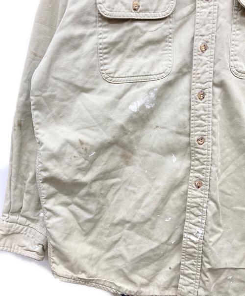CarHartt（カーハート）CarHartt (カーハート) ワークシャツジャケット ベージュ サイズ:不明の古着・服飾アイテム