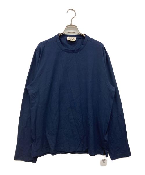 HERMES（エルメス）HERMES (エルメス) 20SS ロングスリーブカットソー ネイビー サイズ:Lの古着・服飾アイテム
