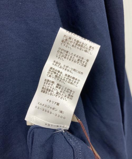 HERMES（エルメス）HERMES (エルメス) 20SS ロングスリーブカットソー ネイビー サイズ:Lの古着・服飾アイテム