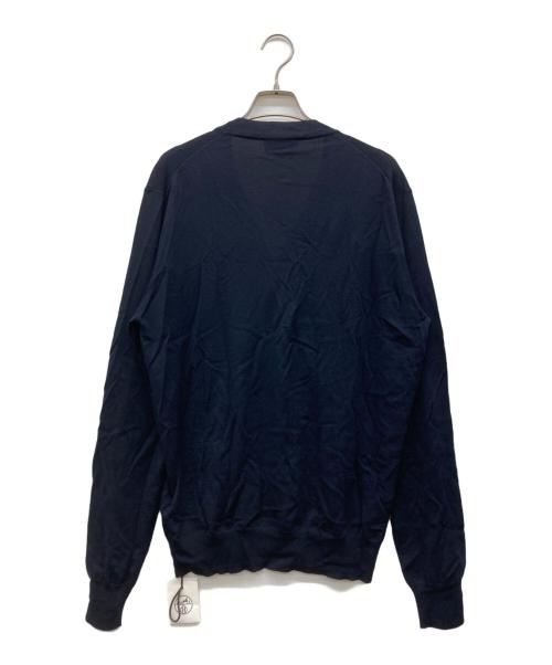 HERMES（エルメス）HERMES (エルメス) 20SS ウールカーディガン ネイビー サイズ:Lの古着・服飾アイテム