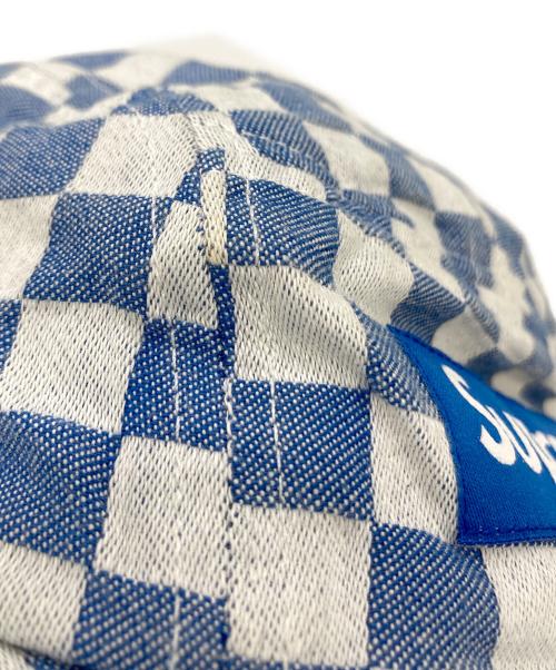 SUPREME（シュプリーム）Supreme (シュプリーム) Checkerboard Camp Cap スカイブルーの古着・服飾アイテム