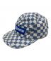 Supreme（シュプリーム）の古着「Checkerboard Camp Cap」｜スカイブルー