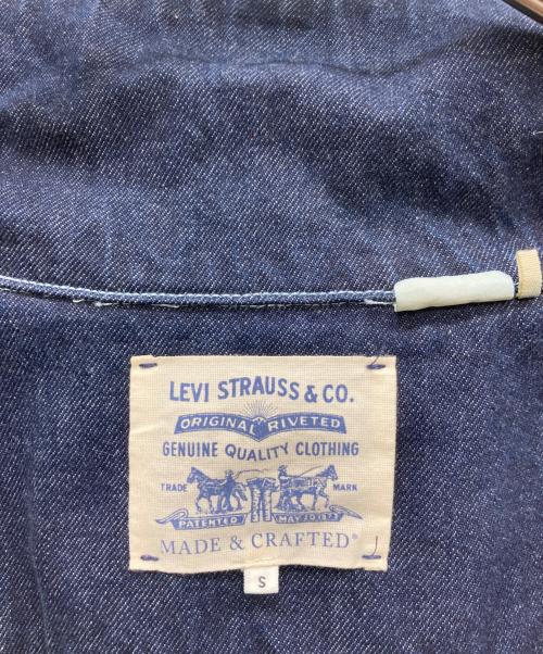 LEVI'S（リーバイス）LEVI'S (リーバイス) デニムジャケット インディゴ サイズ:SMALLの古着・服飾アイテム
