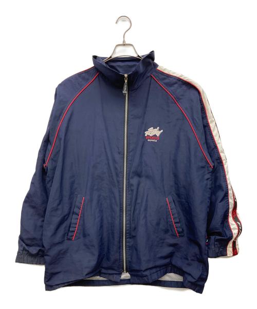 FUBU（フブ）FUBU (フブ) ナイロンジャケット ネイビー サイズ:Lの古着・服飾アイテム