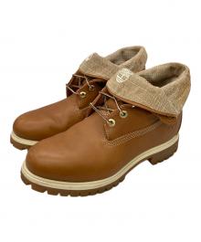 Timberland（ティンバーランド）の古着「ロールトップブーツ」｜ブラウン