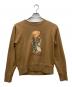 POLO RALPH LAUREN（ポロ・ラルフローレン）の古着「ポロベアープリントスウェット」｜ブラウン
