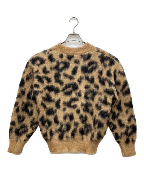 Ameri（アメリ）AMERI (アメリ) モヘア混ニット ブラウン サイズ:Freeの古着・服飾アイテム