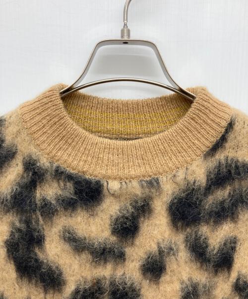 Ameri（アメリ）AMERI (アメリ) モヘア混ニット ブラウン サイズ:Freeの古着・服飾アイテム