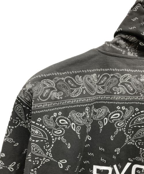 RVCA（ルーカ）RVCA (ルーカ) ビッグロゴプルオーバーパーカー ブラック サイズ:Sの古着・服飾アイテム