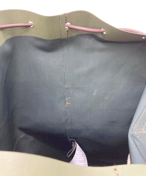 Maison Margiela（メゾンマルジェラ）Maison Margiela (メゾンマルジェラ) リュック カーキの古着・服飾アイテム