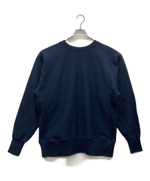 HOUSTON（ヒューストン）HOUSTON (ヒューストン) リバースウィーブタイプスウェット ネイビー サイズ:REGULAR LARGEの古着・服飾アイテム