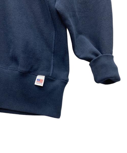 HOUSTON（ヒューストン）HOUSTON (ヒューストン) リバースウィーブタイプスウェット ネイビー サイズ:REGULAR LARGEの古着・服飾アイテム