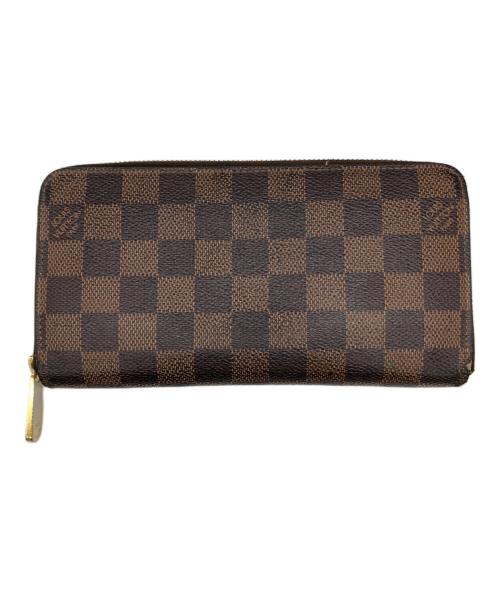 LOUIS VUITTON（ルイ ヴィトン）LOUIS VUITTON (ルイ ヴィトン) ラウンドジップウォレット ブラウンの古着・服飾アイテム