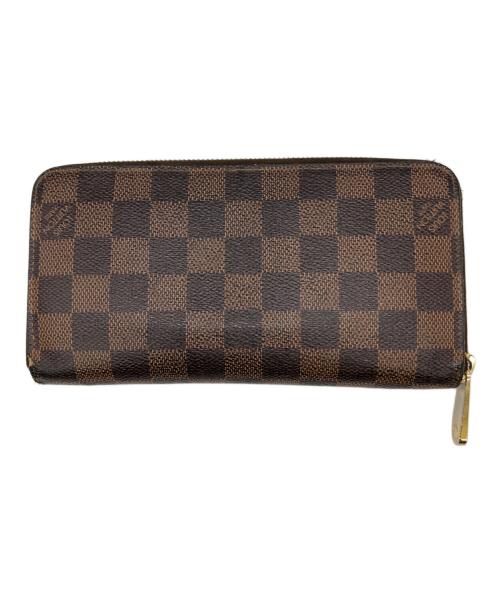 LOUIS VUITTON（ルイ ヴィトン）LOUIS VUITTON (ルイ ヴィトン) ラウンドジップウォレット ブラウンの古着・服飾アイテム