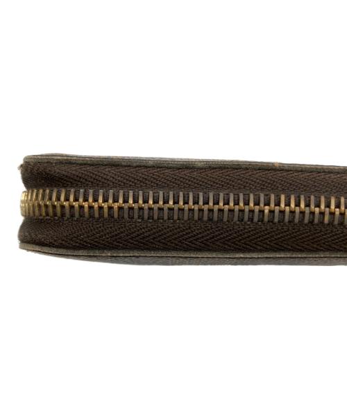 LOUIS VUITTON（ルイ ヴィトン）LOUIS VUITTON (ルイ ヴィトン) ラウンドジップウォレット ブラウンの古着・服飾アイテム