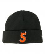 SUPREME×New Eraシュプリーム×ニューエラ）の古着「Devil Logo Beanie」｜ブラック
