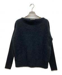 Demi-Luxe Beams（デミルクス ビームス）の古着「フラッフィ ボートネック プルオーバー」｜ブラック