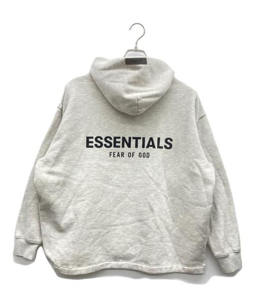 FOG ESSENTIALS（フィアオブゴッド エッセンシャル）FOG ESSENTIALS (フィアオブゴッド エッセンシャル) ロゴプルオーバーパーカー グレー サイズ:XSの古着・服飾アイテム