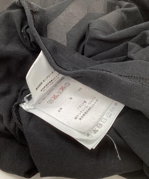 MONCLER（モンクレール）MONCLER (モンクレール) MAGLIA T-SHIRT ブラック サイズ:不明の古着・服飾アイテム