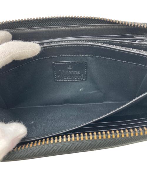 Vivienne Westwood（ヴィヴィアンウエストウッド）Vivienne Westwood (ヴィヴィアンウエストウッド) 長財布 ブラックの古着・服飾アイテム