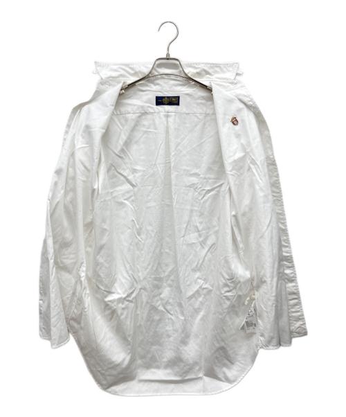 J.PRESS（ジェイプレス）J.PRESS (ジェイプレス) DIGAWEL (ディガウェル) シャツ ホワイトの古着・服飾アイテム
