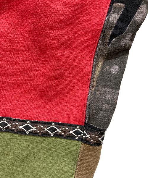 SUPREME（シュプリーム）SUPREME (シュプリーム) NUMBER (N)INE (ナンバーナイン) Patchwork Sweat マルチカラー サイズ:Lの古着・服飾アイテム