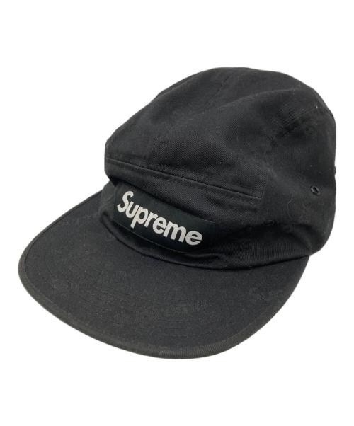 SUPREME（シュプリーム）Supreme (シュプリーム) キャップ ブラックの古着・服飾アイテム