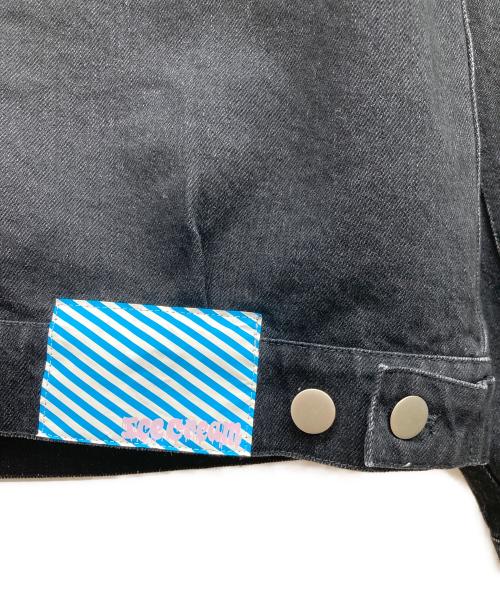 ICE CREAM（アイスクリーム）ICE CREAM (アイスクリーム) Denim Jacket ブラック サイズ:Mの古着・服飾アイテム