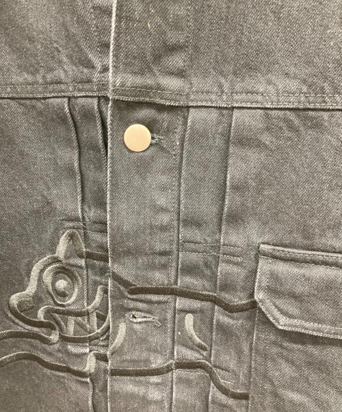 ICE CREAM（アイスクリーム）ICE CREAM (アイスクリーム) Denim Jacket ブラック サイズ:Mの古着・服飾アイテム