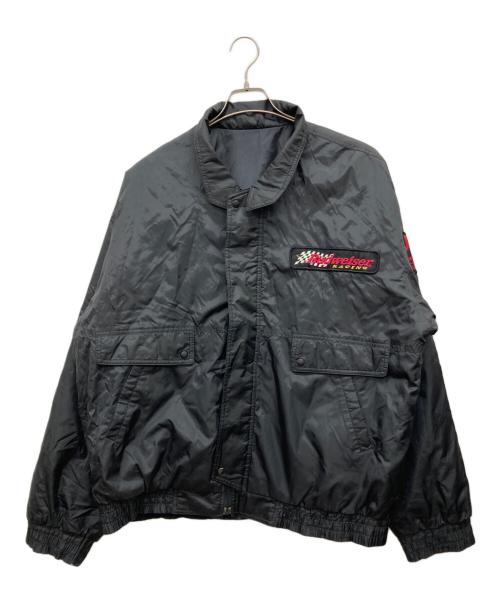 USED（ユーズド）USED (ユーズド) レーシングジャケット ブラック サイズ:不明の古着・服飾アイテム