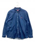 SUPREMEシュプリーム）の古着「Small Box Denim Shirt」｜インディゴ