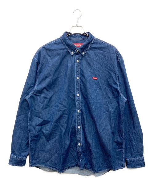 SUPREME（シュプリーム）Supreme (シュプリーム) Small Box Denim Shirt インディゴ サイズ:XLの古着・服飾アイテム