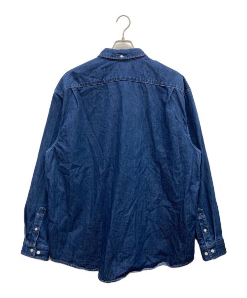 SUPREME（シュプリーム）Supreme (シュプリーム) Small Box Denim Shirt インディゴ サイズ:XLの古着・服飾アイテム