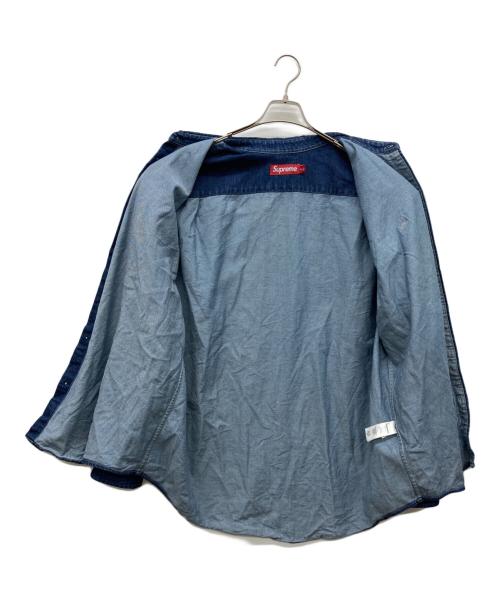 SUPREME（シュプリーム）Supreme (シュプリーム) Small Box Denim Shirt インディゴ サイズ:XLの古着・服飾アイテム