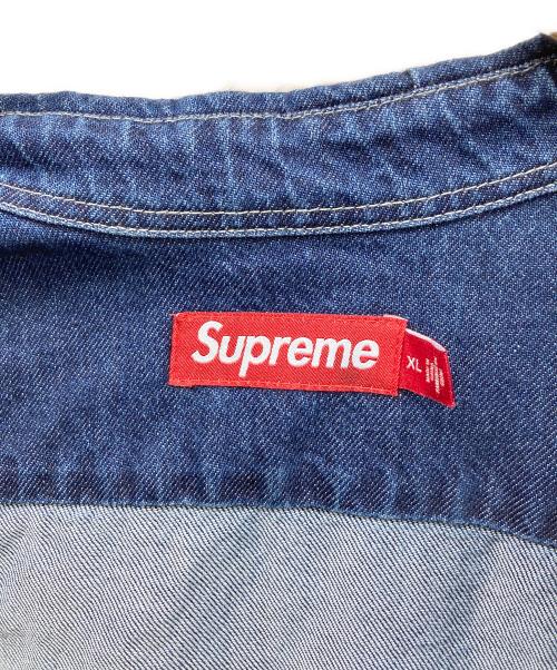 SUPREME（シュプリーム）Supreme (シュプリーム) Small Box Denim Shirt インディゴ サイズ:XLの古着・服飾アイテム