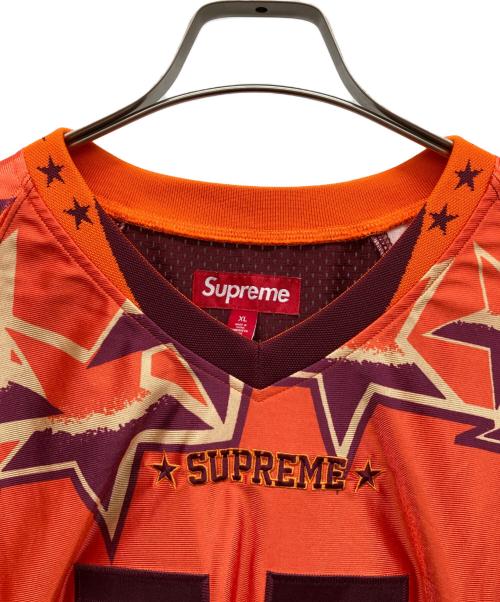 SUPREME（シュプリーム）Supreme (シュプリーム) Stars Football Jersey オレンジ サイズ:XLの古着・服飾アイテム