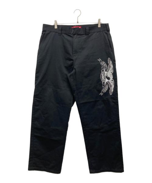 SUPREME（シュプリーム）Supreme (シュプリーム) ANTIHERO (アンタイヒーロー) Work Pant ブラック サイズ:36の古着・服飾アイテム