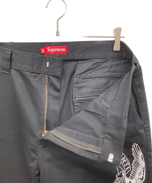 SUPREME（シュプリーム）Supreme (シュプリーム) ANTIHERO (アンタイヒーロー) Work Pant ブラック サイズ:36の古着・服飾アイテム