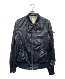 DIESEL（ディーゼル）の古着「ジャケット」｜ブラック