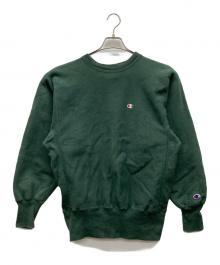 Champion REVERSE WEAVE（チャンピオン リバース ウィーブ）の古着「スウェット」｜グリーン